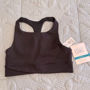 Athleta Kids Sports Bra Black XL/14